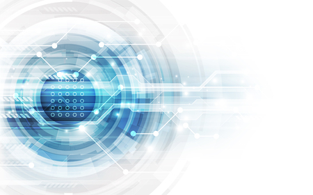 Abstract technology speed conceptのイラスト素材