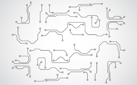 Abstract technology background circuit motherboard  technology, illustration background vector.のイラスト素材