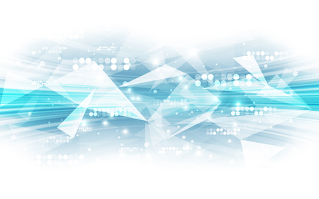 Abstract futuristic digital technology background. Illustration Vectorのイラスト素材