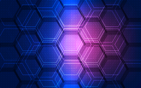 Background blue technology concept for website. vector illustrationのイラスト素材
