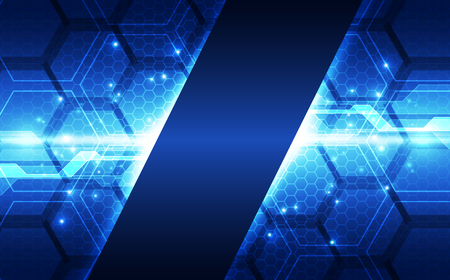 Abstract futuristic digital technologyのイラスト素材