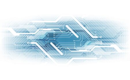 Abstract futuristic digital technology background. Illustration Vectorのイラスト素材