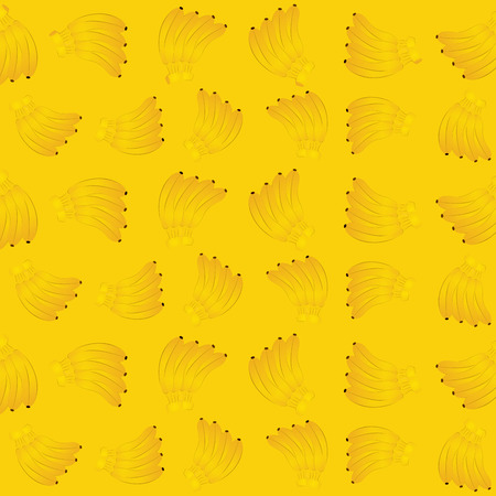 banana patternのイラスト素材
