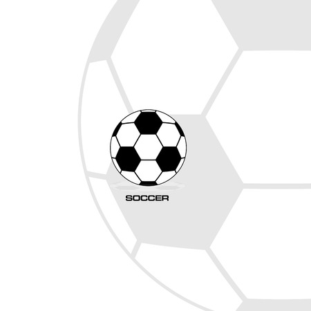 Soccer ball. Football Vector.のイラスト素材