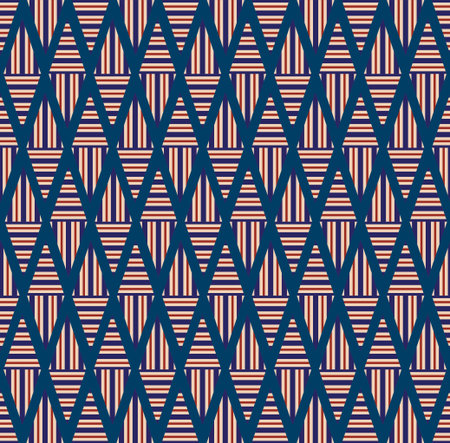 geometry triangle pattern, color abstract geometric background, pillow multicolored print, retro...