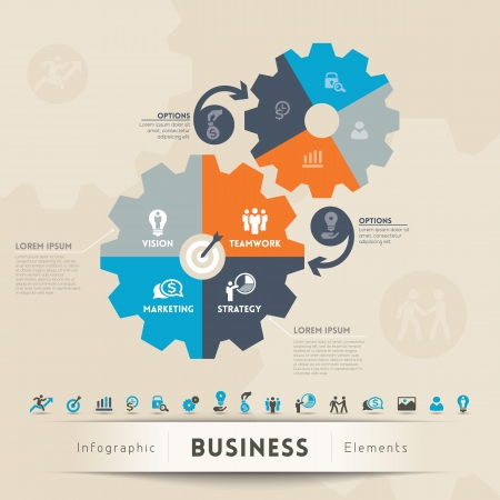 Business Concept Illustrationのイラスト素材