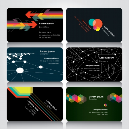 Business cards Design Templateのイラスト素材