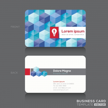 Business cards Design Templateのイラスト素材