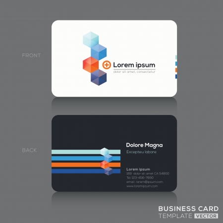 Business cards Design Templateのイラスト素材