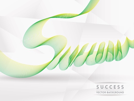 Success word abstract typography on white backgroundのイラスト素材