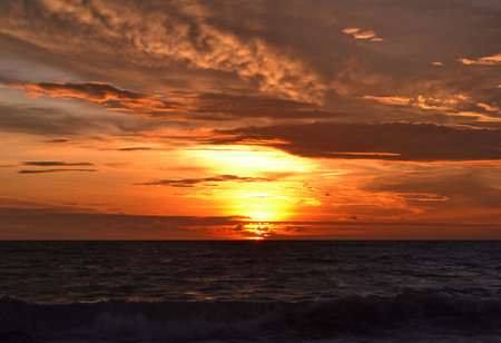 Twilight on the beach