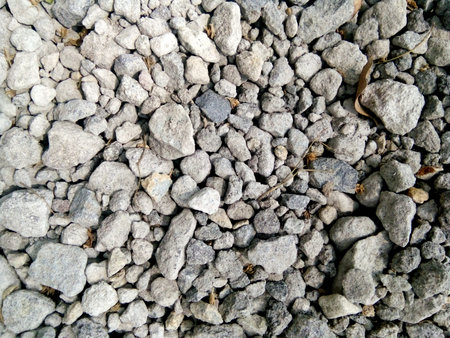 Background, a collection of gravel