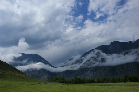 Travel Across Altaiの写真素材
