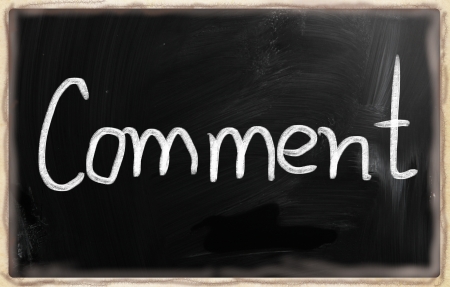 social media concept - text on a blackboard.の写真素材