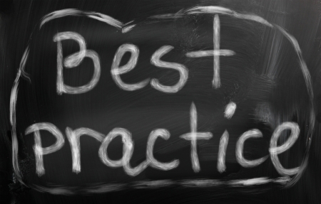 best practice conceptの写真素材