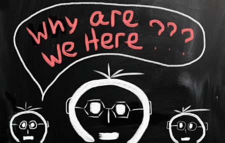 "why are we here"の写真素材