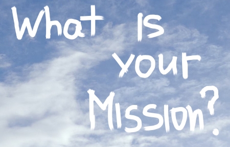 What is your mission?の写真素材
