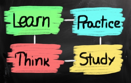 Time To Learn Conceptの写真素材