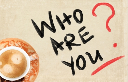 Who Are You Conceptの写真素材