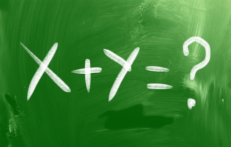 Math Text Conceptの写真素材