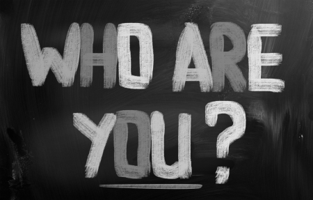 Who Are You Conceptの写真素材