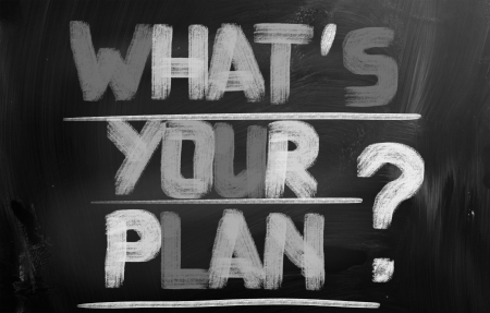 What's Your Plan Conceptの写真素材