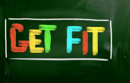 Get Fit Conceptの写真素材