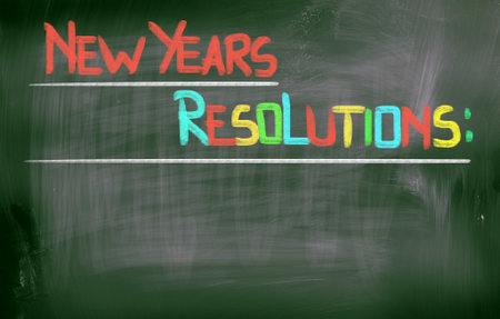 New Years Resolutions Conceptの写真素材