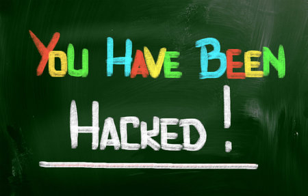 You Have Been Hacked Concept