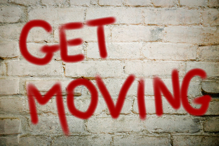 Get Moving Conceptの写真素材