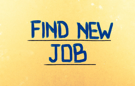 Find New Job Conceptの写真素材