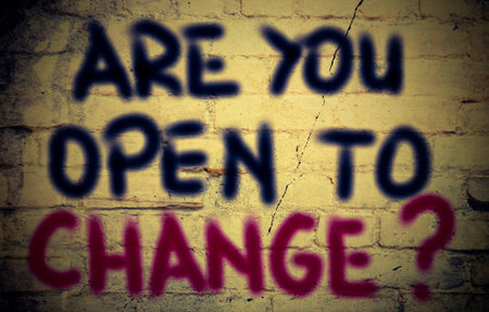 Are You Open To Change Concept
