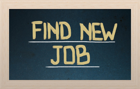 Find New Job Conceptの写真素材
