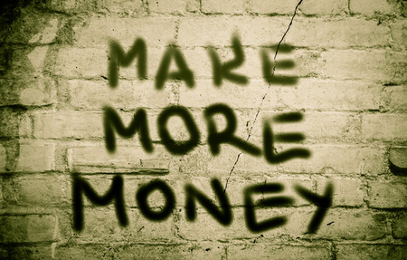 Make More Money Conceptの写真素材