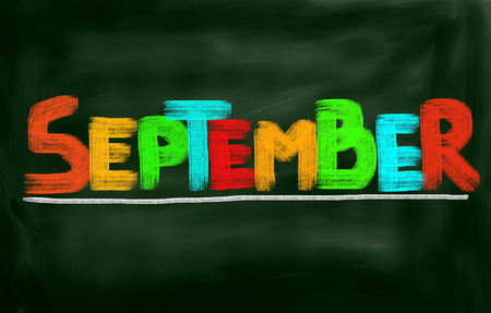 September Conceptの写真素材