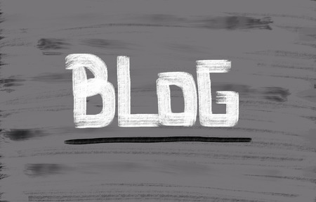 Blog Conceptの写真素材