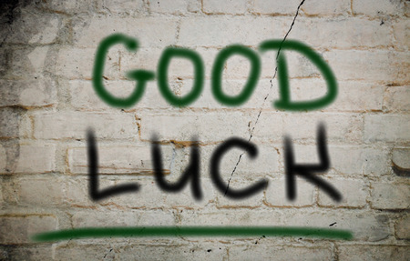 Good Luck Conceptの写真素材