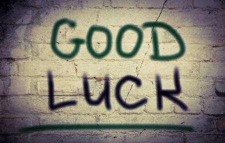 Good Luck Conceptの写真素材