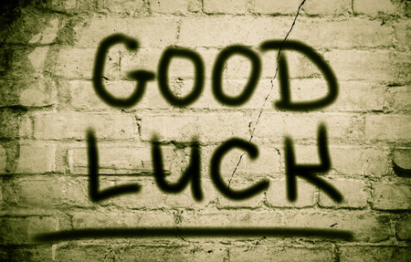 Good Luck Conceptの写真素材