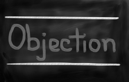 Objection Conceptの写真素材