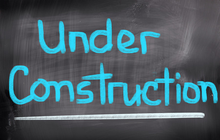 Under Construction Conceptの写真素材