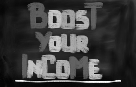 Boost Your Income Conceptの写真素材