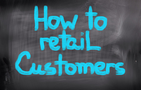 How To Retain Customers Conceptの写真素材