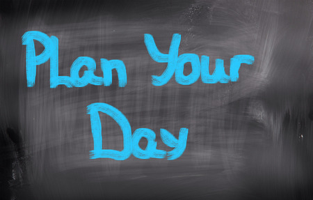 Plan Your Life Conceptの写真素材