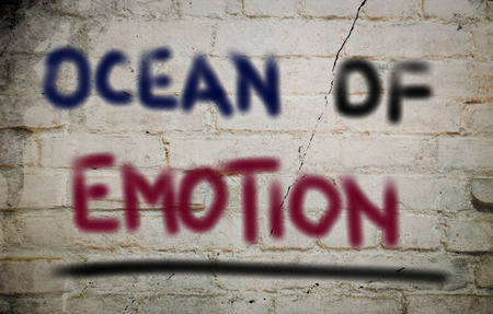 Ocean Of Emotion Conceptの写真素材
