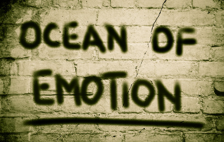Ocean Of Emotion Conceptの写真素材