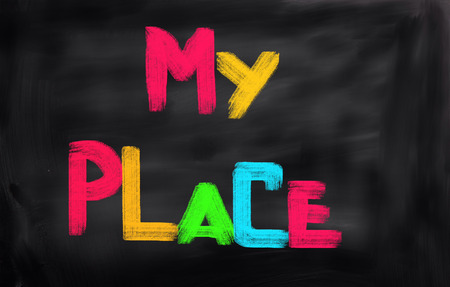 My Place Conceptの写真素材