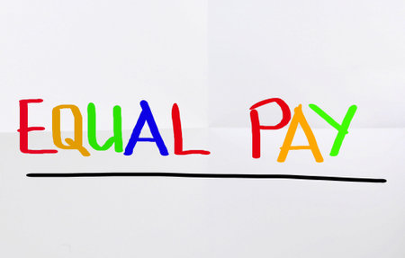 Equal Pay Conceptの写真素材