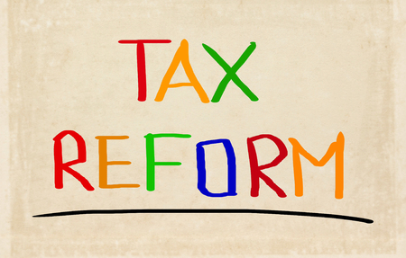 Tax Reform Conceptの写真素材