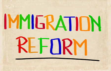 Immigration Reform Conceptの写真素材